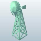 Metal Windmill Tower