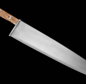 3д модель кухонного ножа Майерс