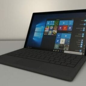 Microsoft Surface Pro 4 3Dモデル