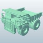 Mijnbouw vrachtwagen