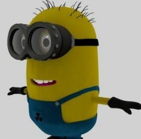 Minion Character Speed Infected 3d model