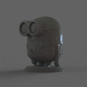 3D model postavy Minions Bob