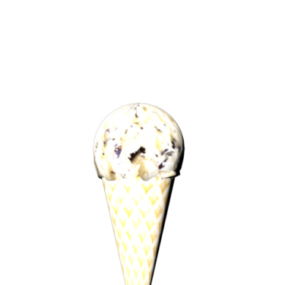 Crème glacée modèle 3D