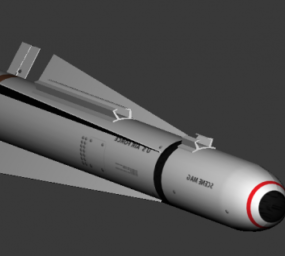 Mô hình vũ khí tên lửa Agm-65 3d