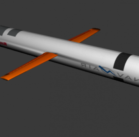 نموذج صاروخي توماهوك ثلاثي الأبعاد