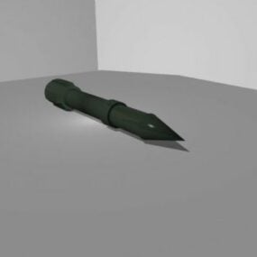 Chinese Df21 Missile 3d model