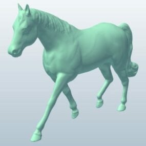 Missouri Fox Trotter-paard 3D-model
