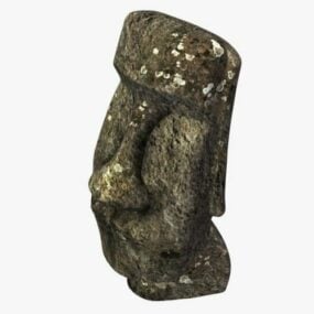 Estatua Moai modelo 3d