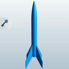 Rocket V1 3d-modell