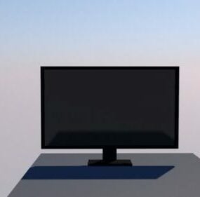Szeroki styl monitora komputerowego Model 3D
