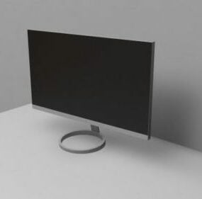 Monitor LED s kulatou nohou 3D model