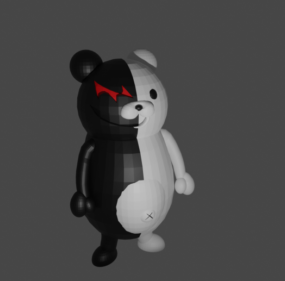Realistic Bear Walking 3d model