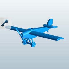 Avion à réaction d'affaires Falcone F50 modèle 3D