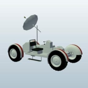 Moon Rover 3d malli