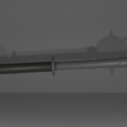 Morning Star Weapon Lowpoly