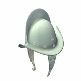 1D-Modell der Helmsammlung des 3. Weltkriegs