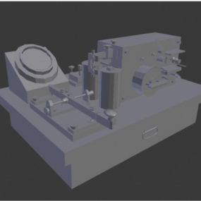 Morse Apparat Machine 3d model