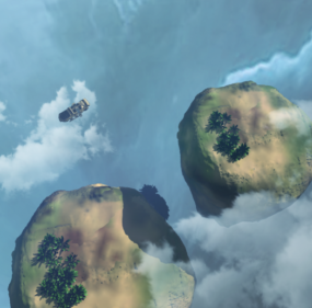 Mô hình 3d Phim Avatar Núi Hallelujah
