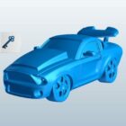 Lowpoly Muscle Car