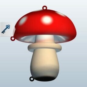 Mario Mushroom 3d-modell