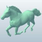 Mustang Horse Running