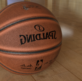 Mô hình 3d bóng rổ Nba