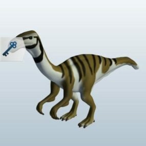 ナンシウンゴサウルス恐竜3Dモデル