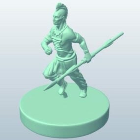 Male Ninja Apprentice 3d model