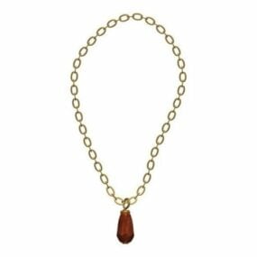 Kaulakoru Golden Jewelry 3d malli