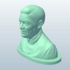 Nelson Mandela Bust Figurine