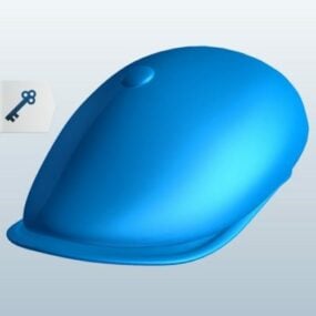 نموذج قبعة موزع الصحف خمر 3D