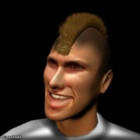 Тривимірна модель персонажа футболіста Неймара