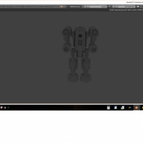 Mooi Robot Mech 3D-model