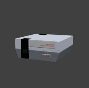 โมเดล 3 มิติของ Nintendo Entertainment Box
