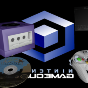 Klassiek Pacman Game Arcade 3D-model