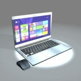 Notebook Macbook Laptop 3d model