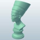Farao's buste sculptuur
