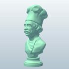 Novelty Bust Chef Character