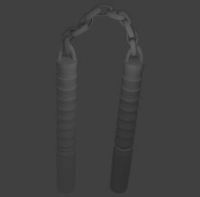 3D model zbraně Nunchaku