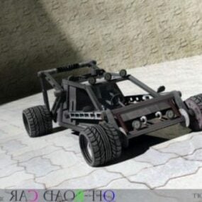 オフロード車の車両3Dモデル