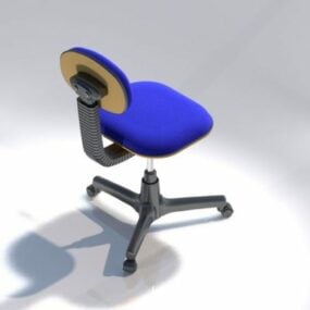 عجلات كرسي مكتب نموذج 3D