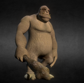 Ogro Character 3d-modell