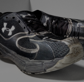 مدل کفش زرهی سه بعدی