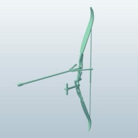 Sport-Recurve-Bogen 3D-Modell
