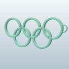 Logo Olympische ringen