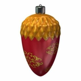 Ornament Bulb Lamp 3d modell