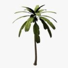 Stíl Cartúin Palm Tree