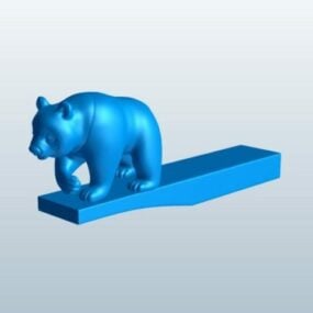Panda Bear Walking 3d model