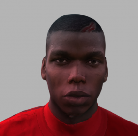 Man Face Character 3d model