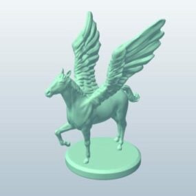 Pegasus Figurine 3d-malli